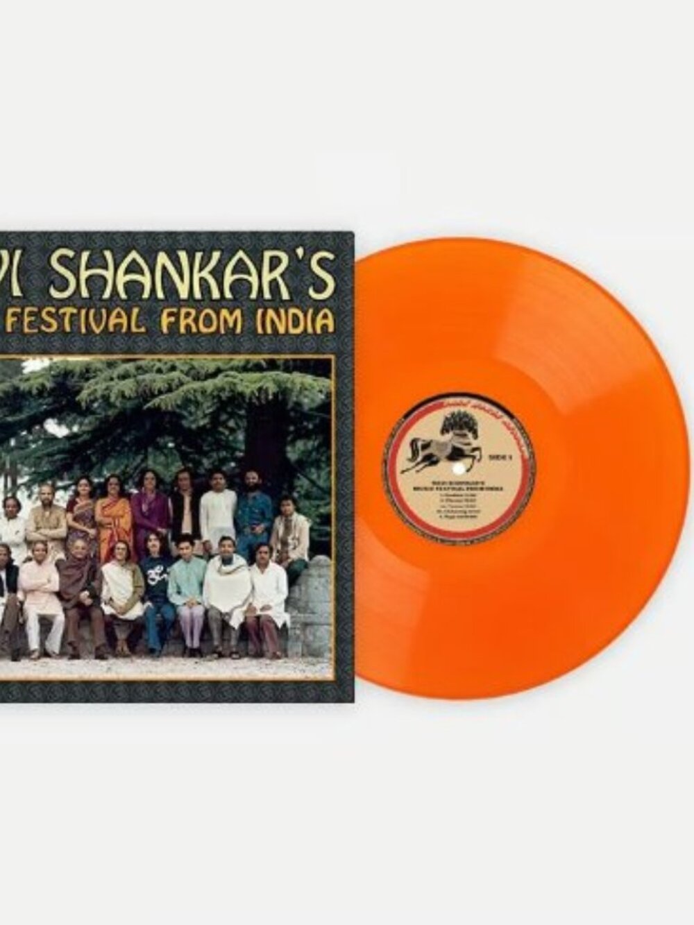 Ravi Shanka's Music Festival From India LP ~ Excl. 180g Color ~ Numb/Ltd 1,000